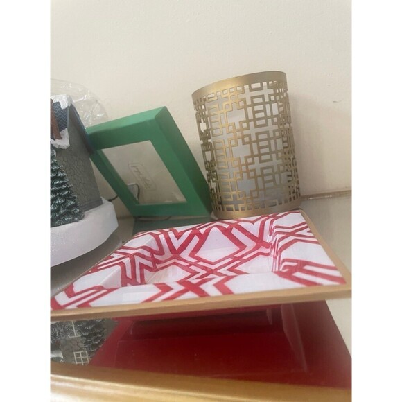 Jayes studio Cane Enameled Smidge Tray red white - Picture 5 of 10